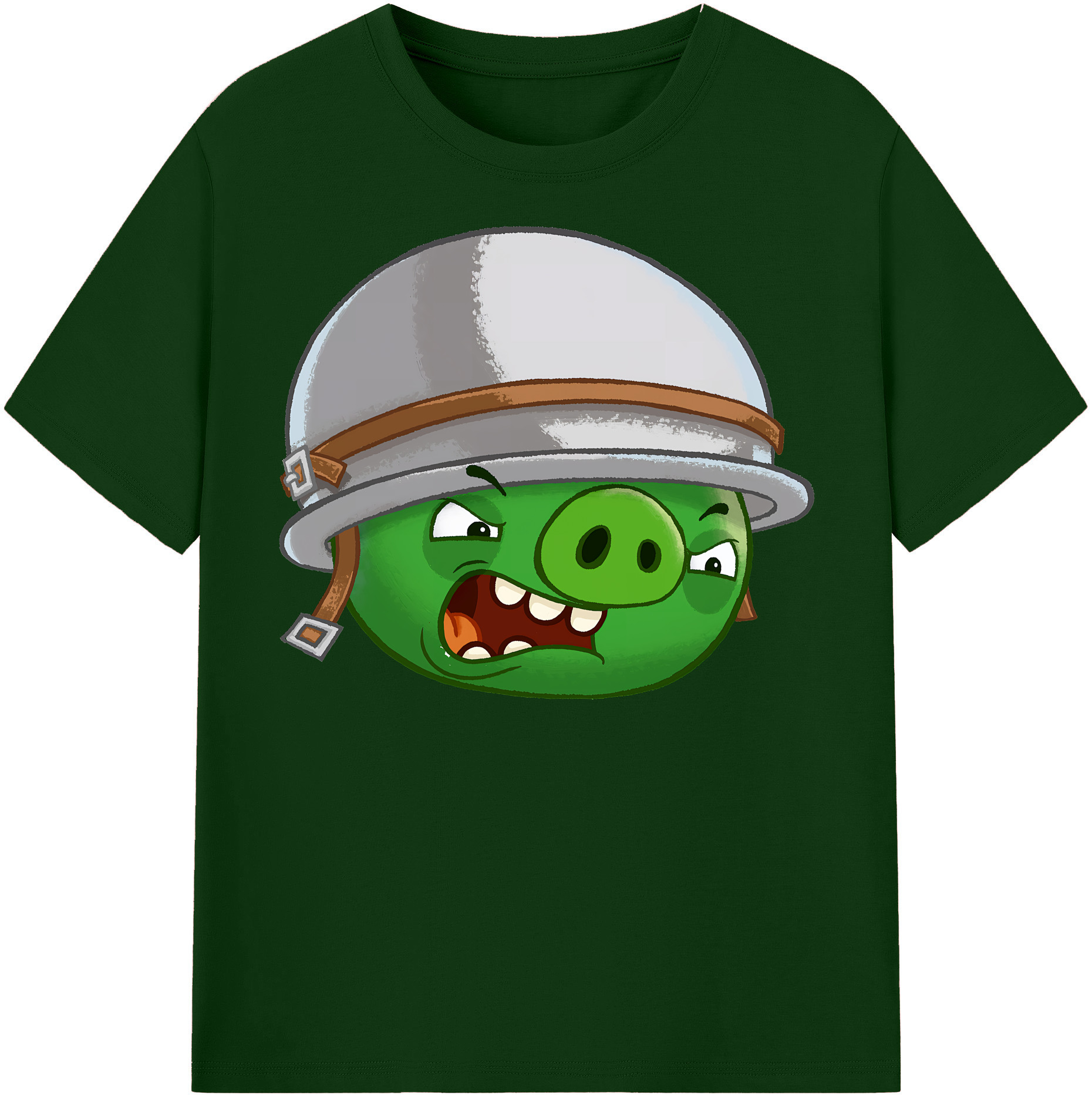（画像用） Angry Birds アングリーバード 綿100％半袖Tシャツ（フロントプリント）
